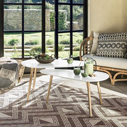 Mileo Coffee Table Set of 2 - Stylish & Versatile