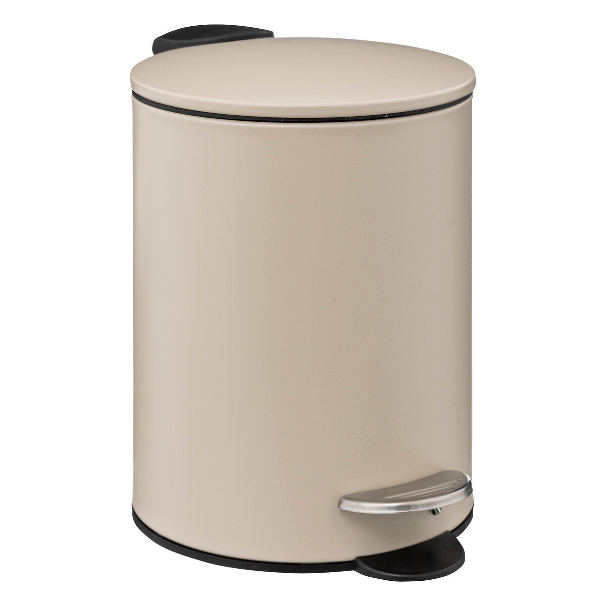 SoftClose 3L Metal Dustbin - Lin Colors