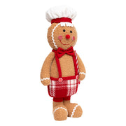 Standing Gingerbread, 49 cm Tall Plush Christmas Ornament