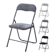 Folding Chair Velvet - Soft & Comfortable, Stylish Design