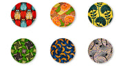 AFRIKA Set of 6 Pcs Appetizer Saucers