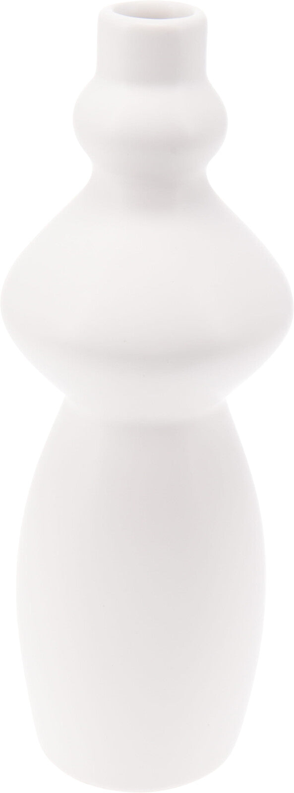 Porcelain Ceramic Vase - 22cm, Stylish Home Decoration