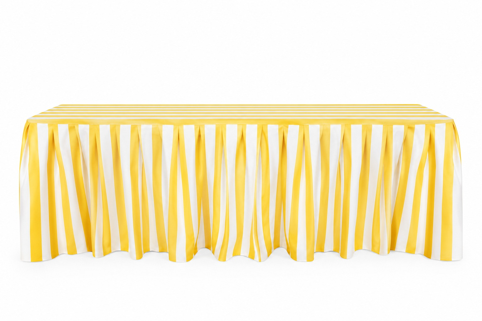 Rectangular Pleated Tablecloth 180 × 74 × 70 cm