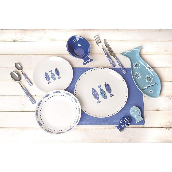 18 Pieces Ocean Dinner Set