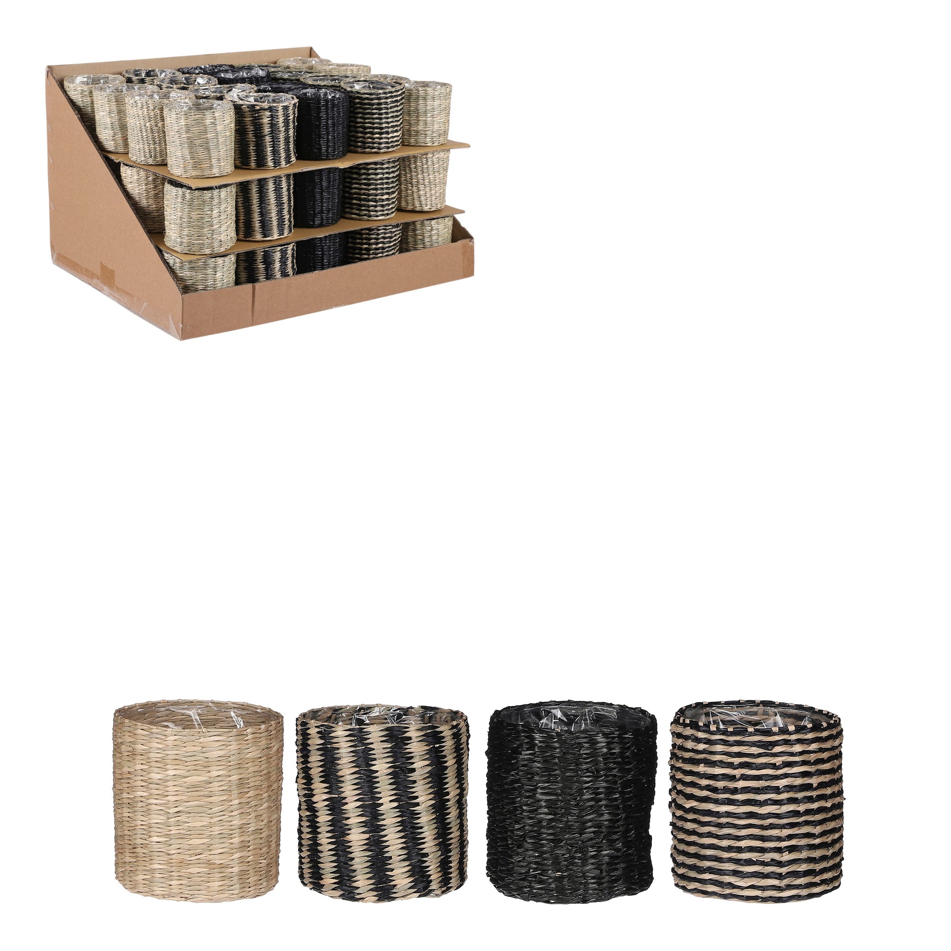 Alexis Round Flower Pot, Assorted Sizes, High-Quality Materials