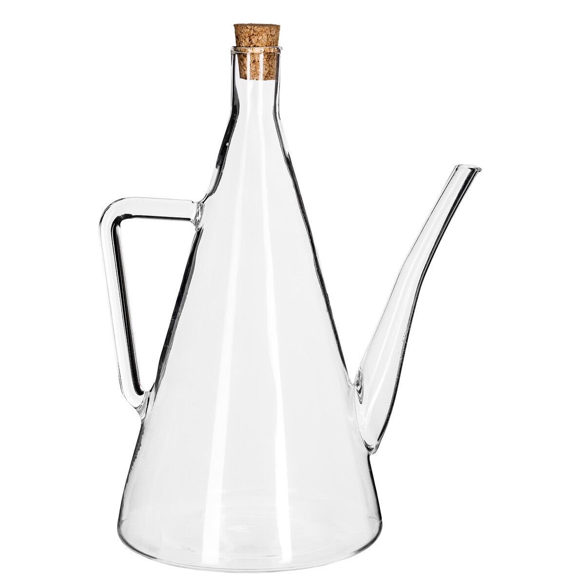 Oil/Vinegar Glass Bottle with Cork Lid