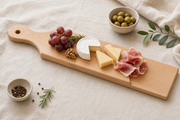REAL WOOD Wooden Salami Slicing Board – 38 × 6.5 cm