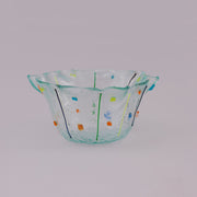 Handmade Mosaic Glass Serving Bowl
