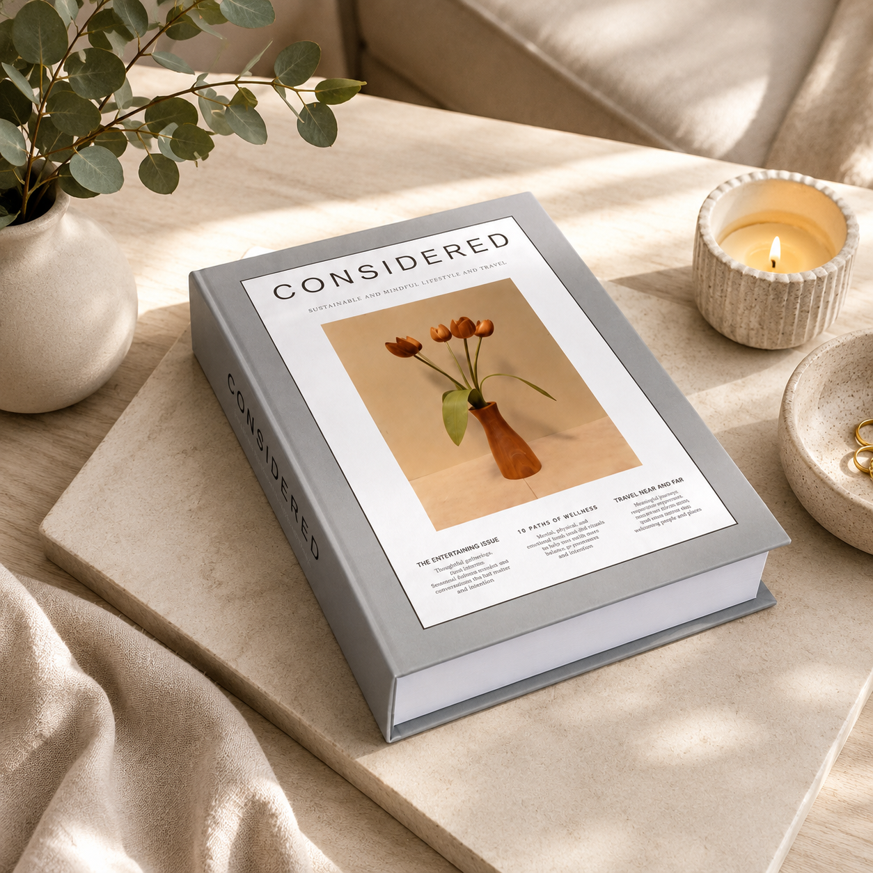 Cartoon Style Decorative Display Book