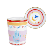 CUP WITH LID/SAUCER HAND