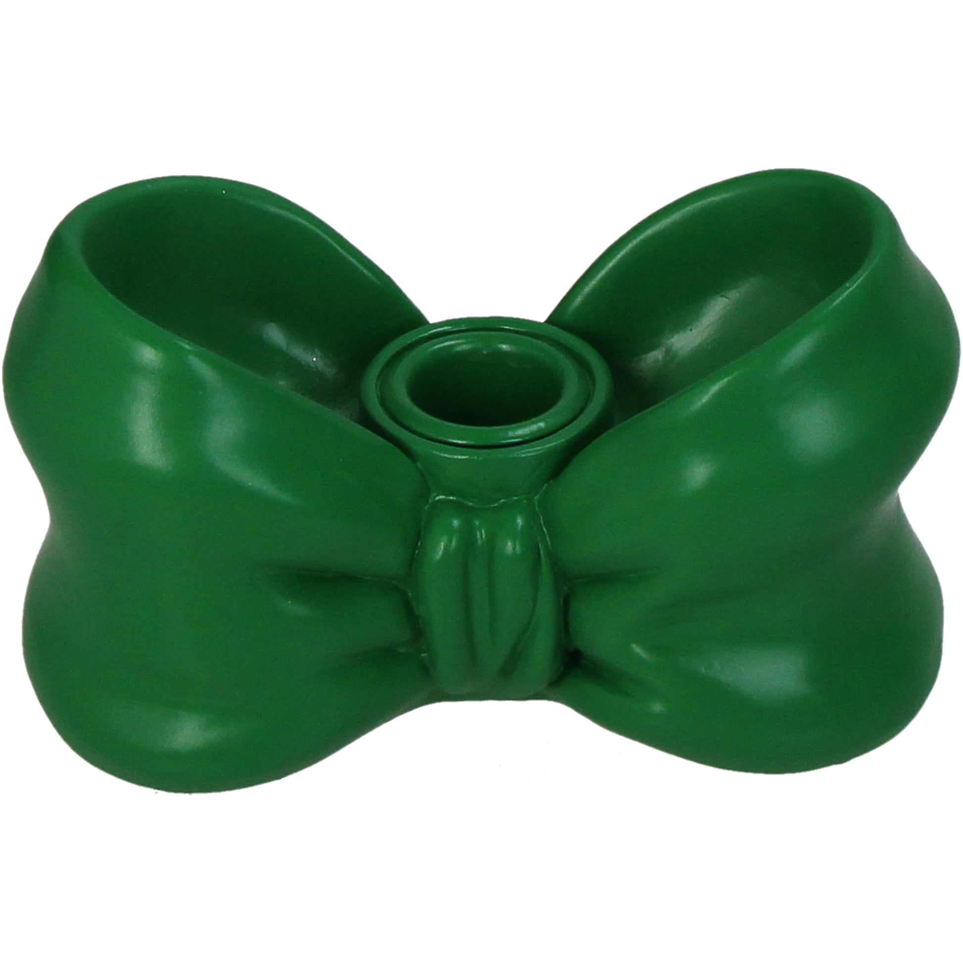 Bow Candle Holder Polyresin Candle Stick 7 x 13.5 x 7 cm