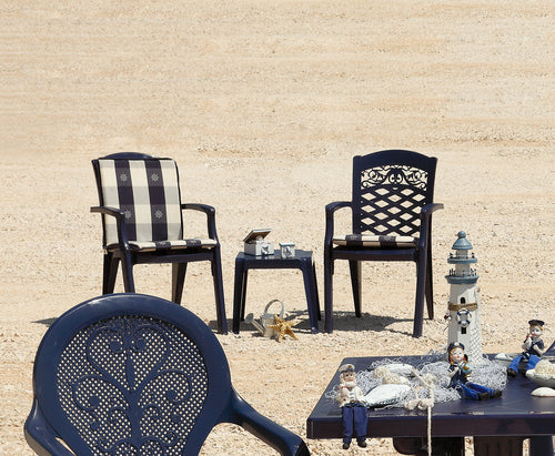 Bonita Plastic Square Side Table