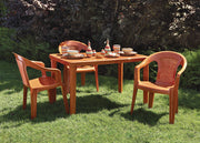 Celina Rectangular Table with 4 Tube Legs