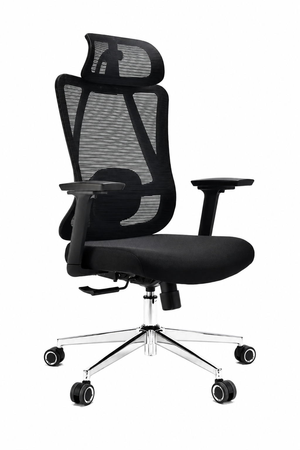 Ergonomic High-Back Mesh Office Chair with Headrest