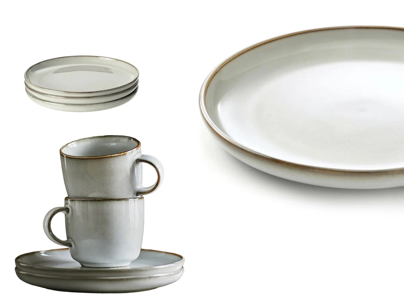 Gray Side Plate 20 cm