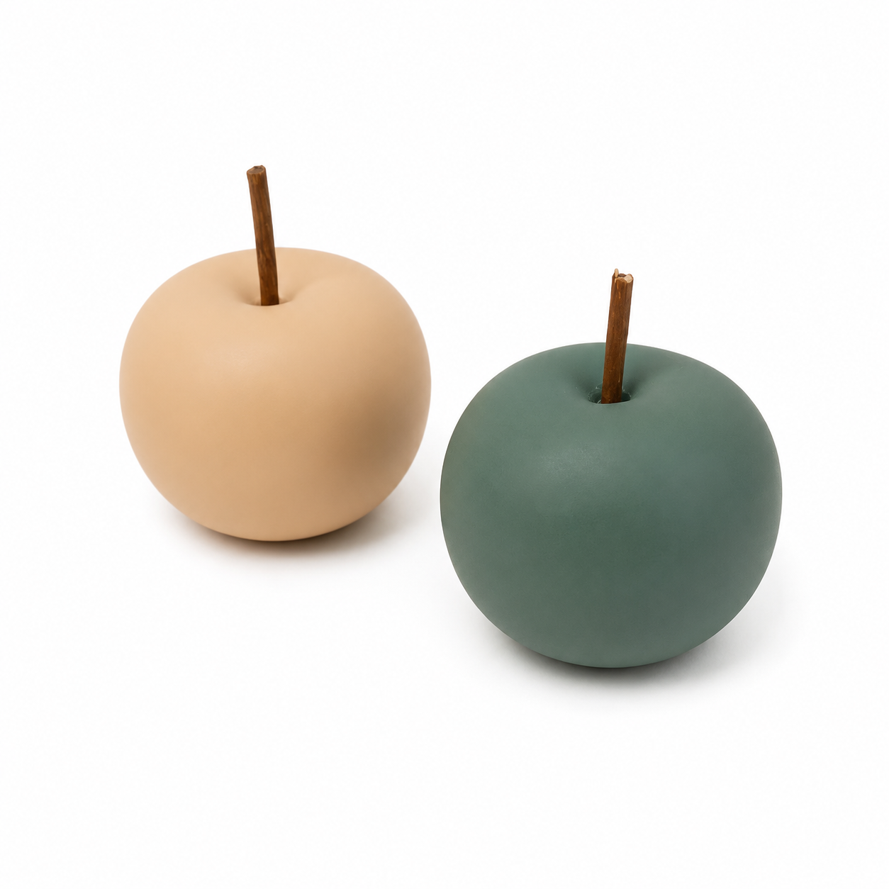 Porcelain Apple – 10cm Decorative Ornament