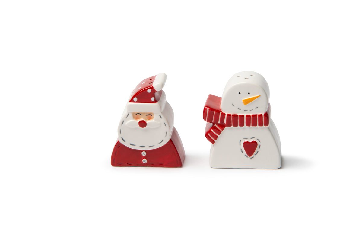 "SNOWMAN" Set Salt and Pepper
