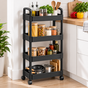 Plastic Rectangular Rack Trolley