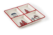 "INNSBRUCK" 4 Divided Dish for Festive Serving