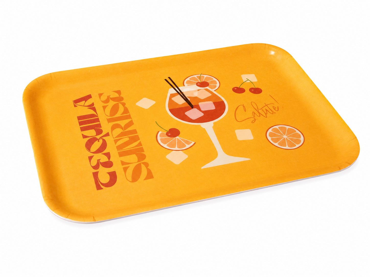 Melamine Rectangular Serving Tray – 36 × 29 cm