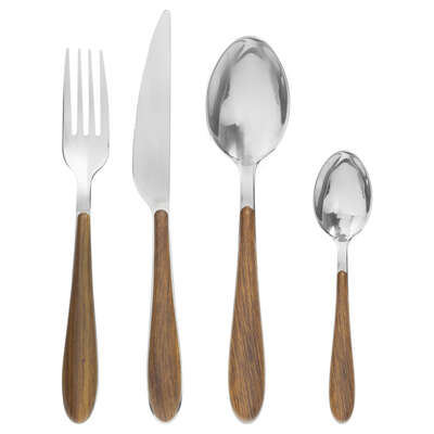 CUTLERY SET MARC WOOD 24 pcs