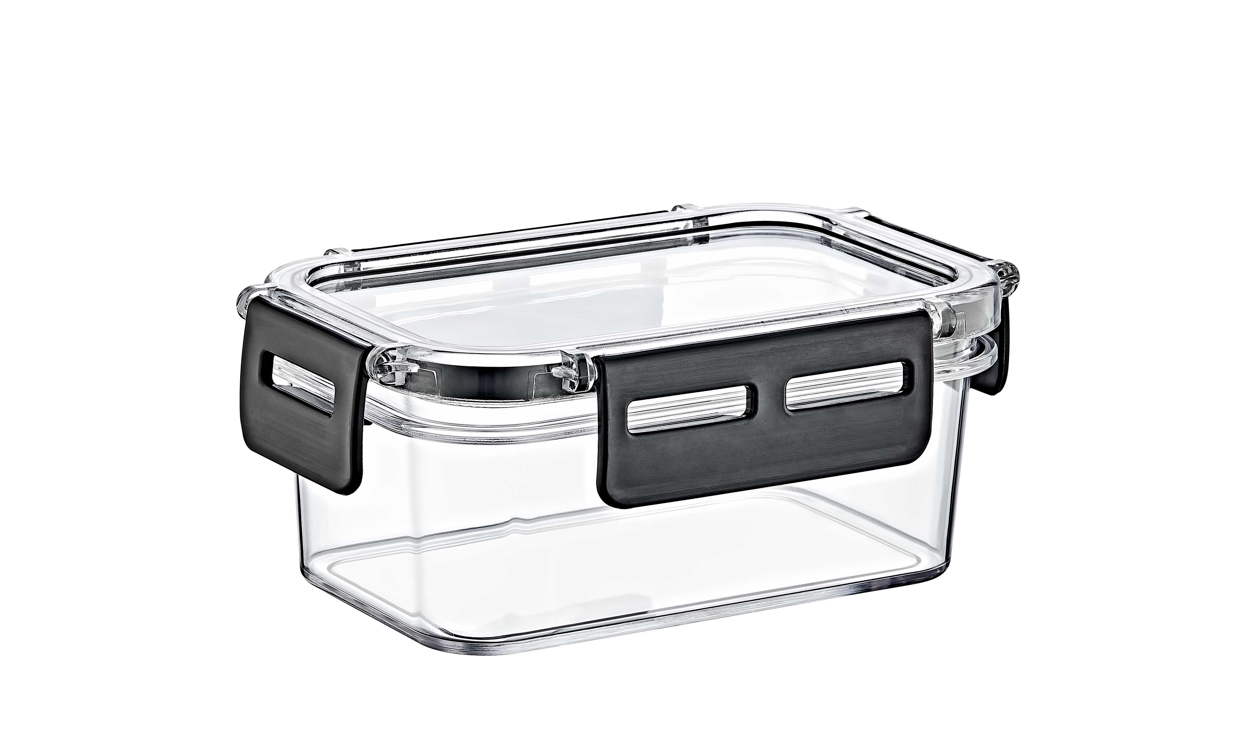 Clear Rectangular Food Storage Container, Transparent, BPA-Free, Multiple Sizes