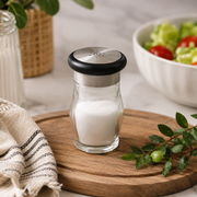 Acrylic Salt Shaker with Stainless Steel 18/10 Cover