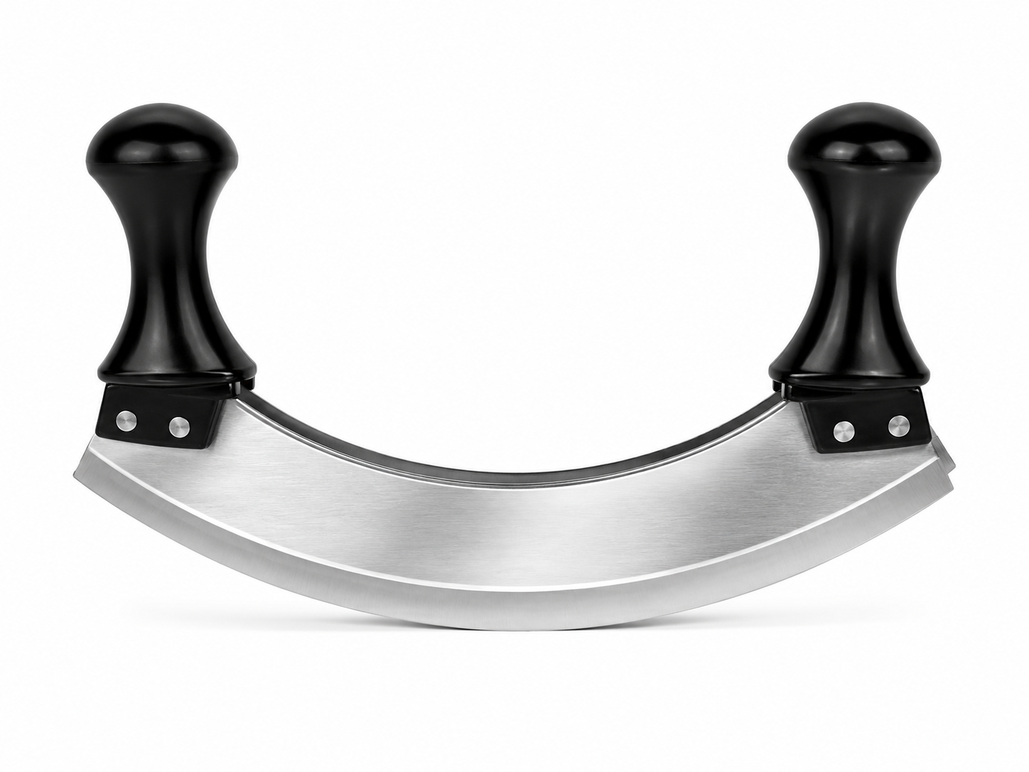 Stainless Steel Double Blade Mezzaluna Chopper
