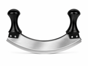 Stainless Steel Double Blade Mezzaluna Chopper