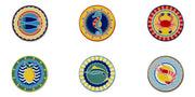 Corfu Set of 6 Coasters
