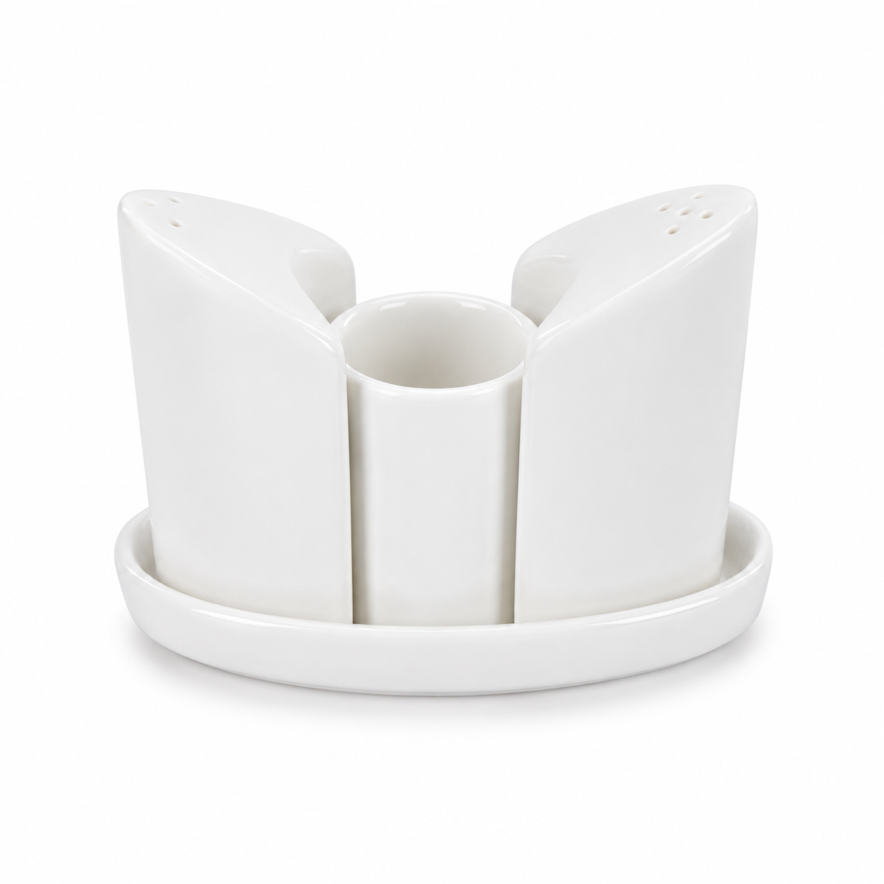 4-Piece Porcelain Pepper Shaker Set