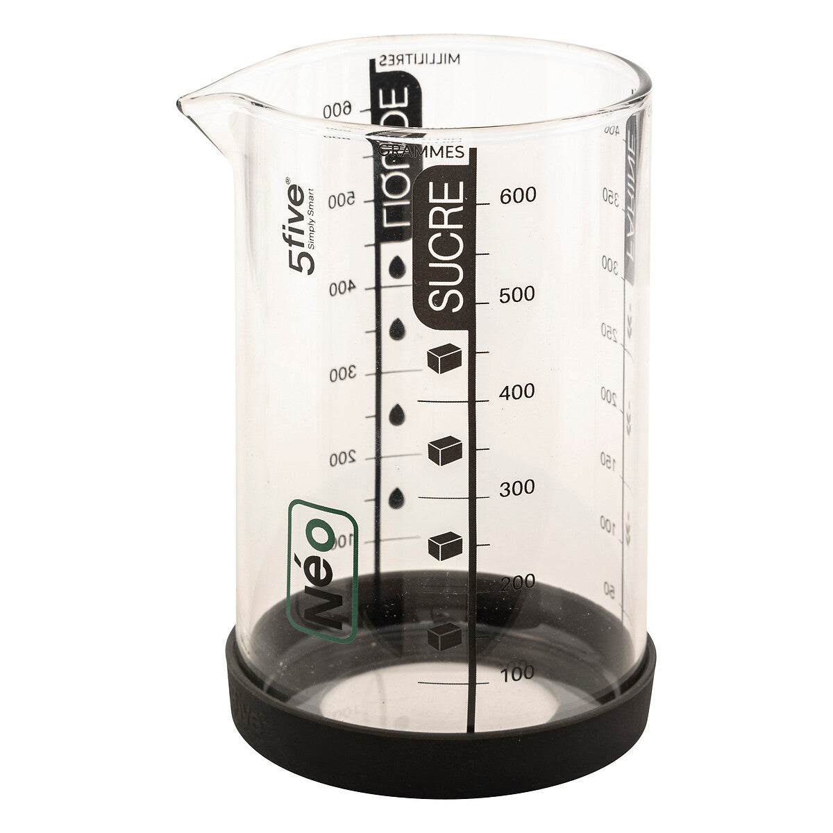 Borosilicate Glass Measuring Cup with 6L Capacity