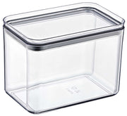 Crystal Rectangular Storage Container 1.75L Airtight Food Organizer