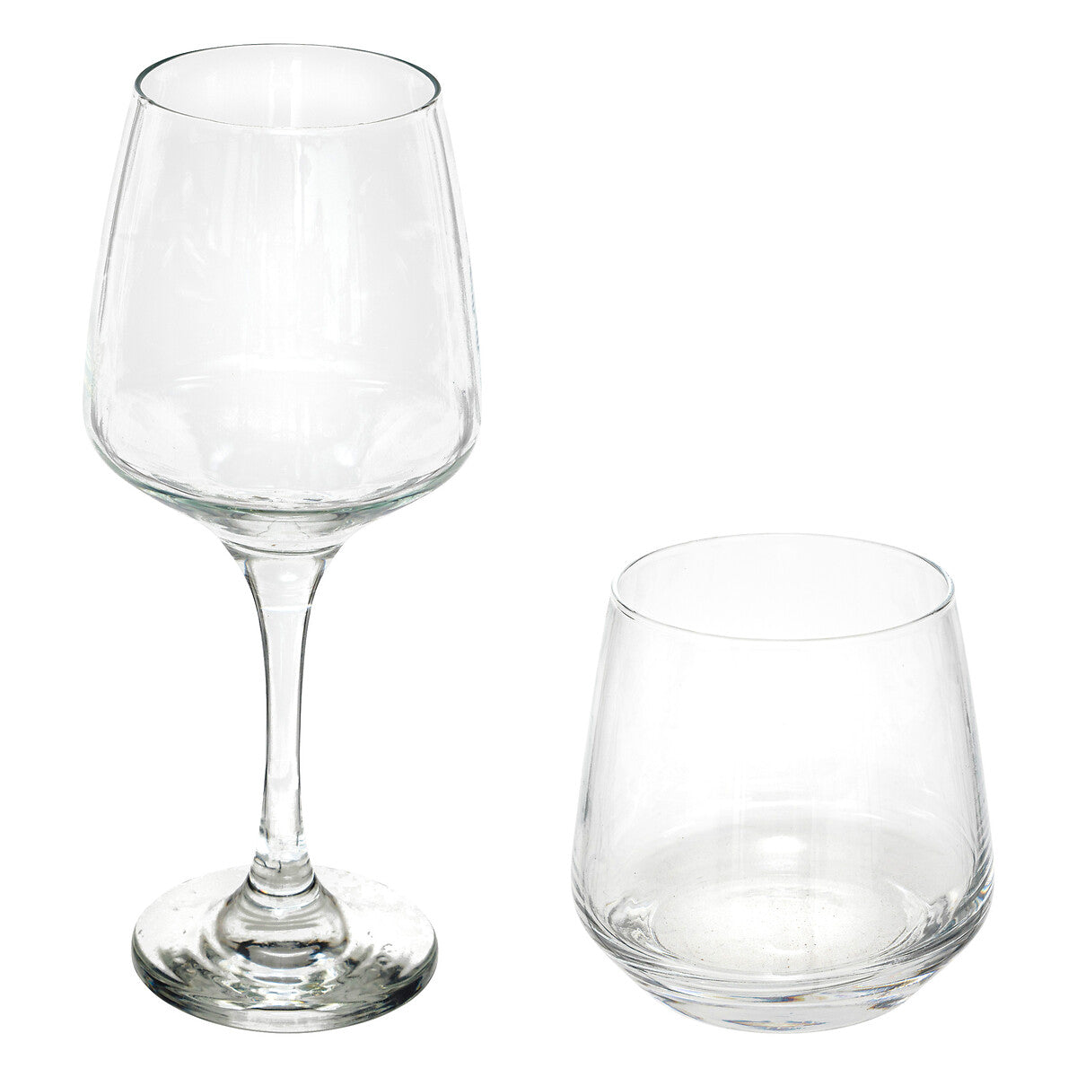 Elaya Glassware Set 12-Piece Collection