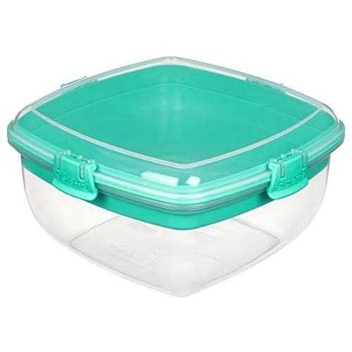 Salad & Sandwich To Go Lunch Box - Minty Teal