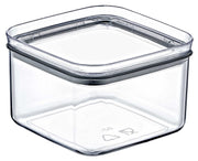 Crystal Square Storage Container 0.5L Airtight Polystyrene Food Box