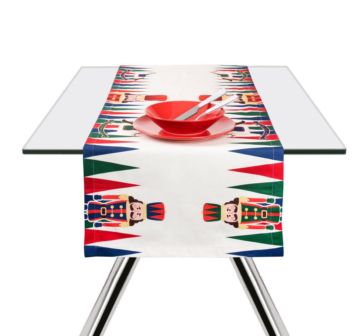 Vintage Christmas Nutcracker Runner