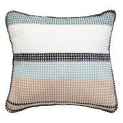 Owen Cushion with Tartan Honeycomb Design