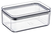 Crystal Rectangular Storage Container 0.75L Airtight Food Organizer