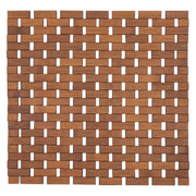 Anti Slippery Bamboo Mat Non-Slip Bathroom Bedroom Floor Rug 45x45cm