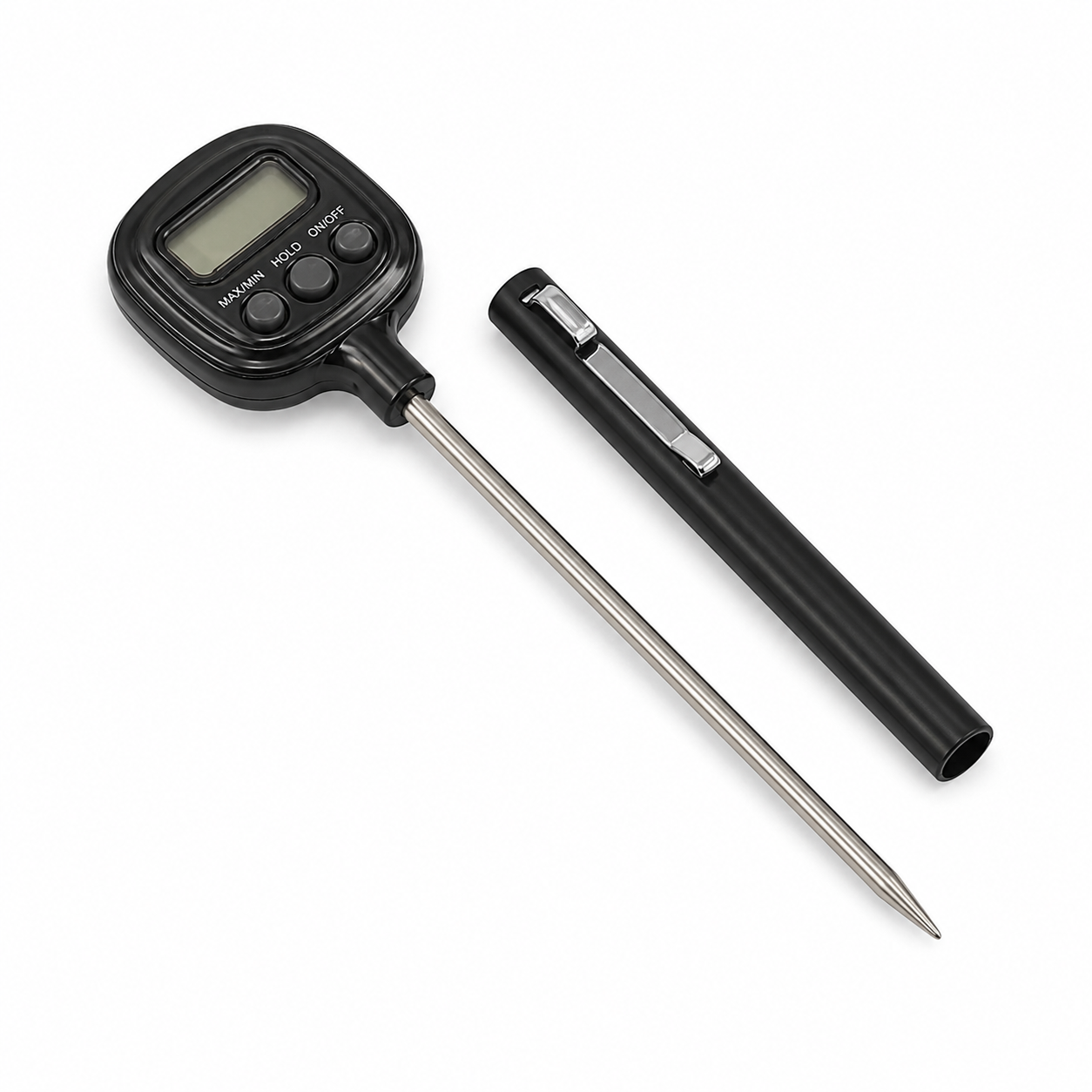 Waterproof Digital Instant Thermometer – 20 cm