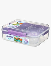 To Go Lunch Bento Box with Yogurt Pot – 1.65L