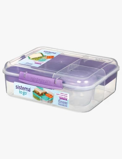 To Go Lunch Bento Box with Yogurt Pot – 1.65L