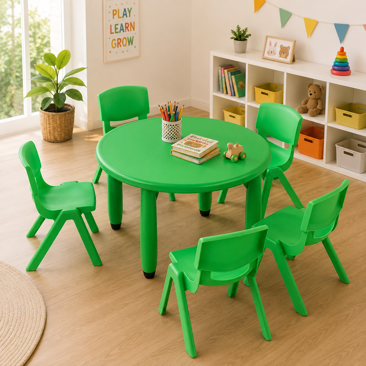 Olivia Round Kids Table