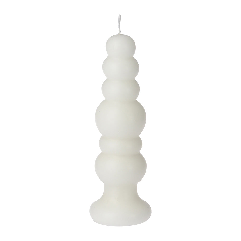 Candle Decorative Ball Off White