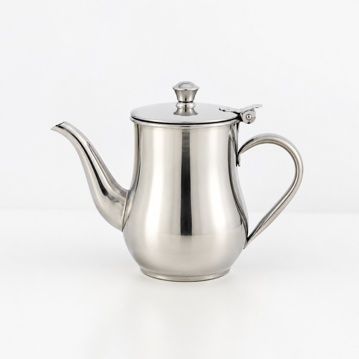 Stainless Steel Kettle with Side Handle