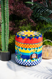 "SICILIAN RHAPSODY LIVING" STORAGE POUF