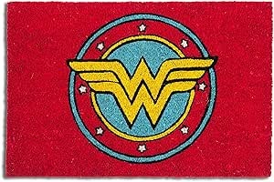 "SUPEREROI" Wonder Woman Doormat - Coconut Fiber, Non-Slip