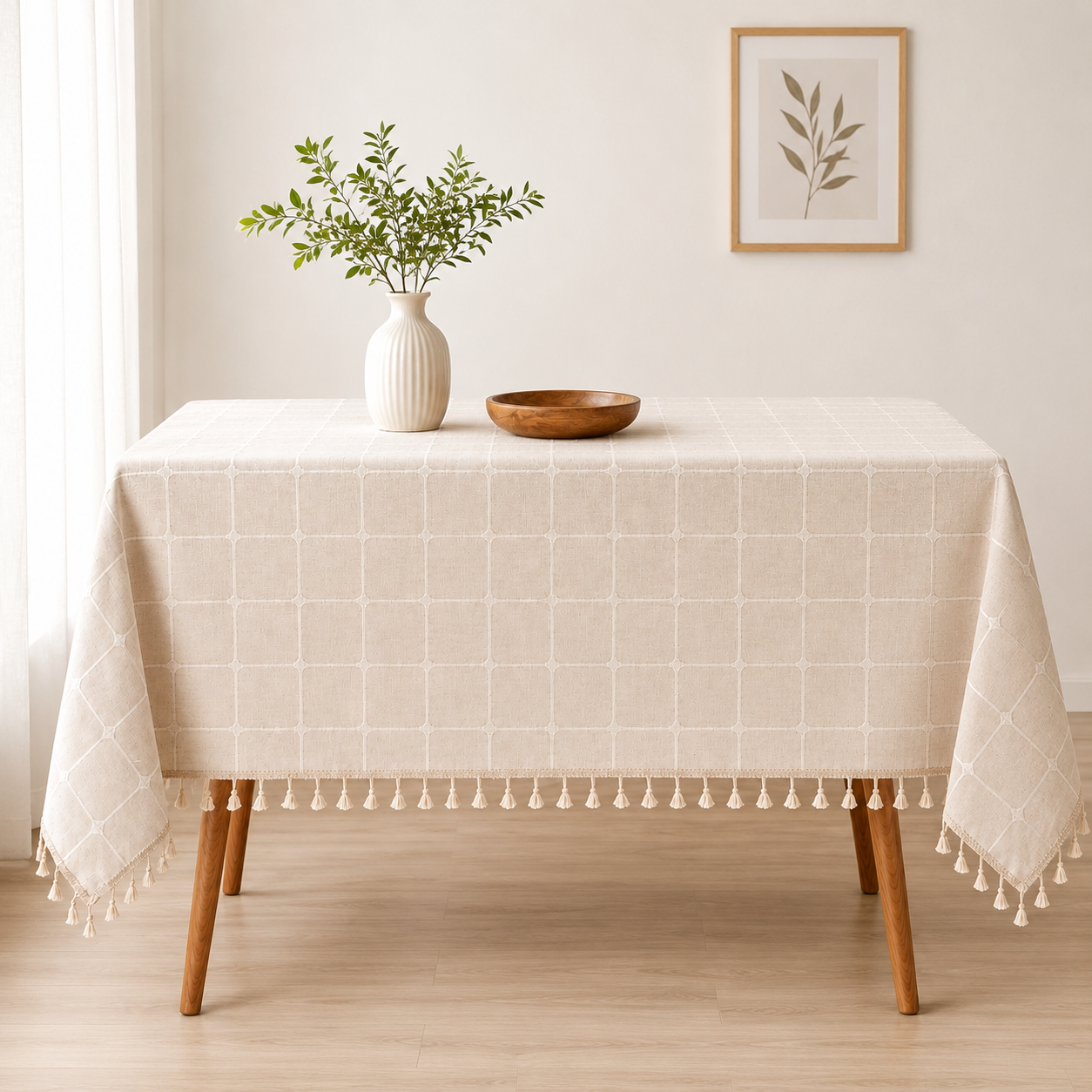 Tablecloth – Cream – 140 × 220 cm