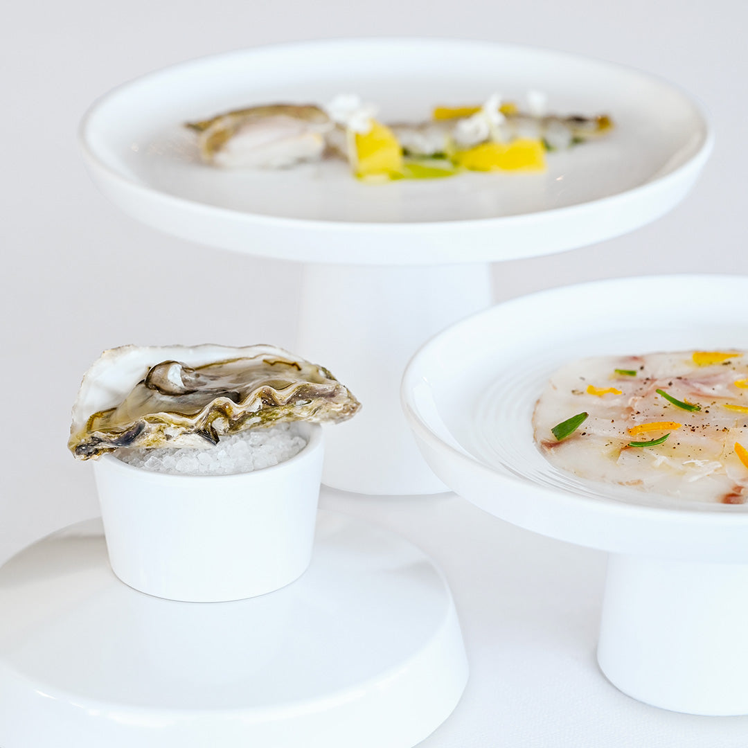 Gourmet Stand Vice-Versa - Reversible Melamine Dessert Stand